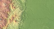 Ecuador 3D elevation model