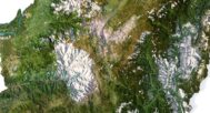 Satellite textures of Ecuador