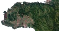 Jamaica map 3d model
