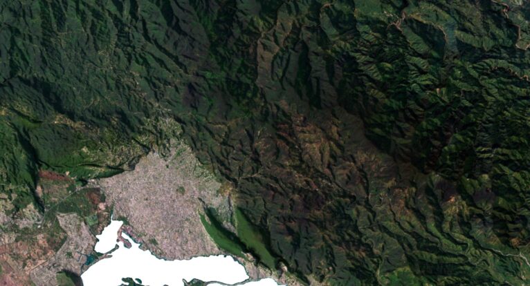 Jamaica relief map