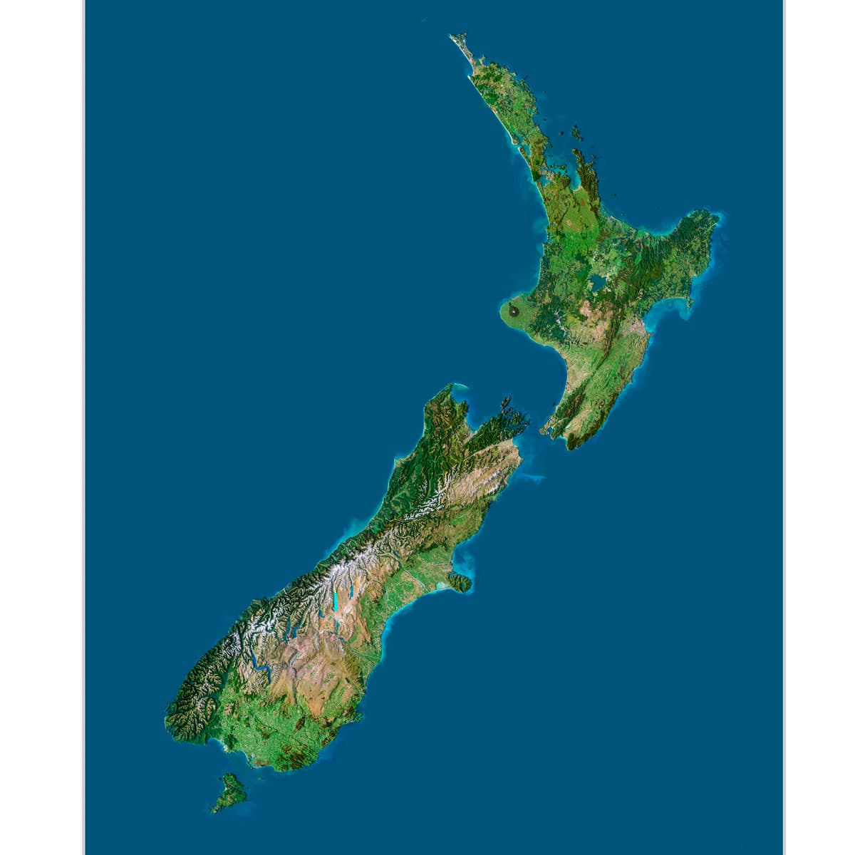 New Zealand map New Zealand map