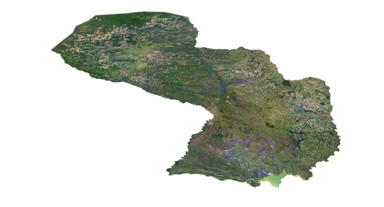 Map of Paraguay