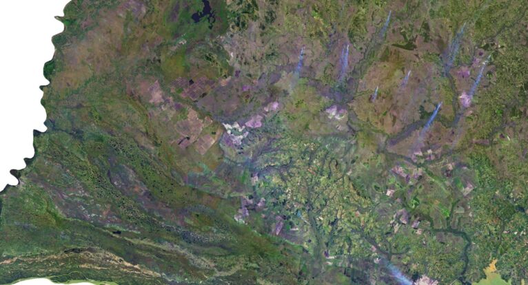 Paraguay 3D elevation model