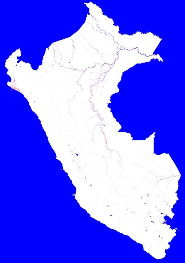 Peru Water Mask Peru Water Mask
