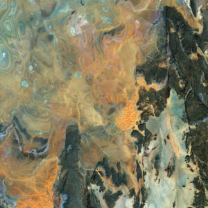 Custom project design using the algerie maps satellite for presentations and displays.