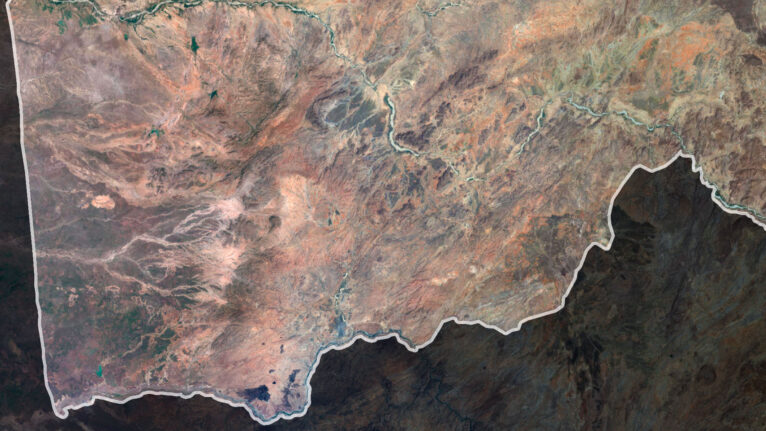 Detailed satellite images of Eritrea used for educational purposes.