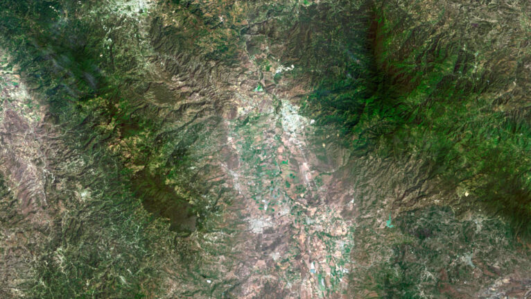 Detailed Honduras satellite images used for educational purposes.