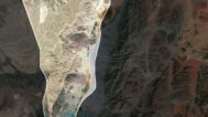 Israel Satellite TIFF Map – Interior Wall Art