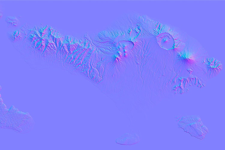 Bali Normal Map Bali Normal Map