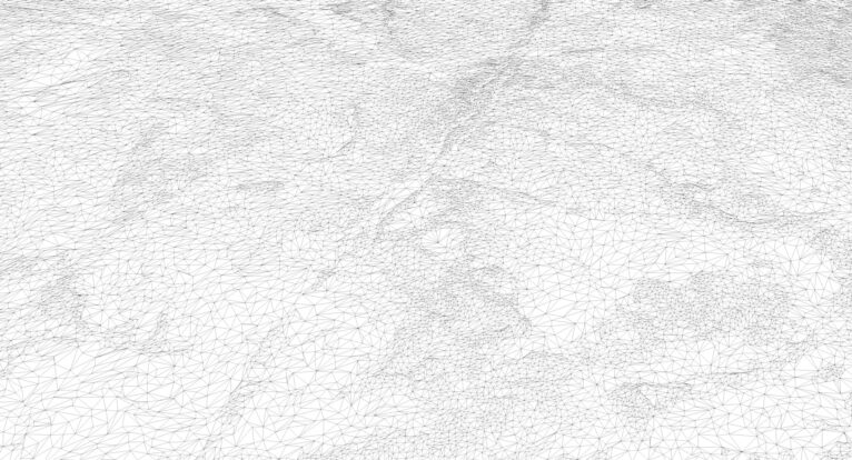 Zimbabwe Map 3D Mesh