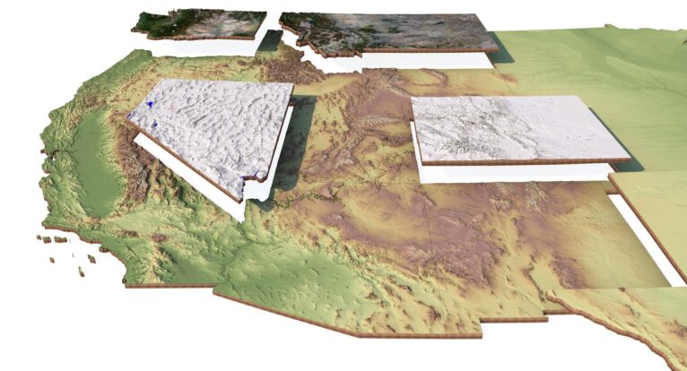 Contiguous 48 USA States 3D Model - Image 19
