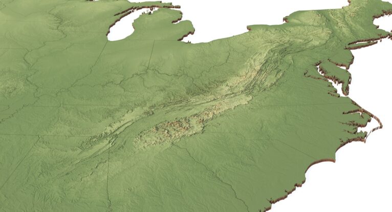 Contiguous 48 USA States 3D Model - Image 24