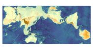 Close-up view highlighting the dimensional accuracy of the map