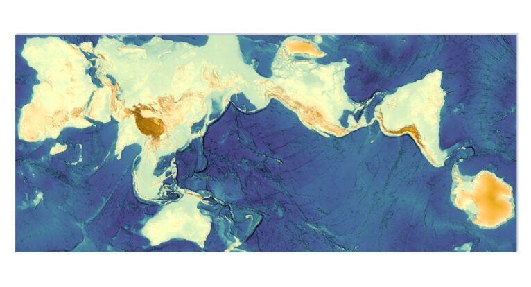 Close-up view highlighting the dimensional accuracy of the map