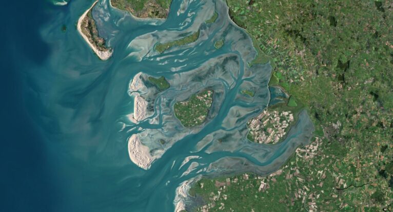Landscape visualization using Denmark Terrain 3D Model