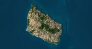 Geospatial modeling example with Denmark terrain data