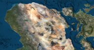 Preview of the spatially accurate world map design