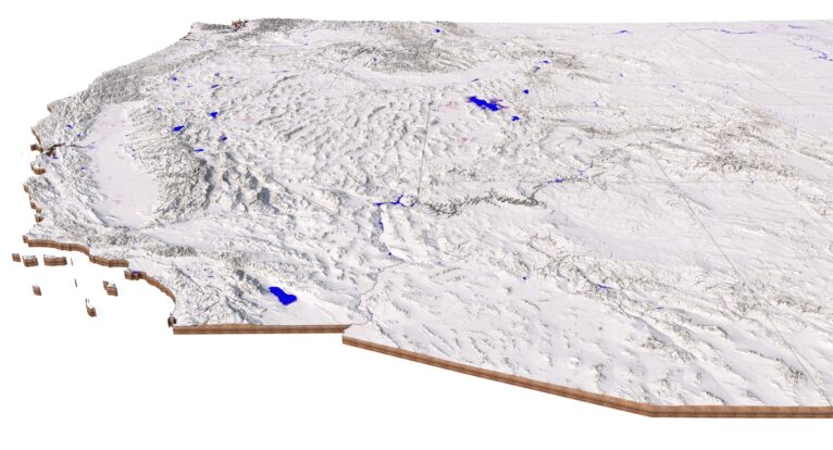 Contiguous 48 USA States 3D Model - Image 31