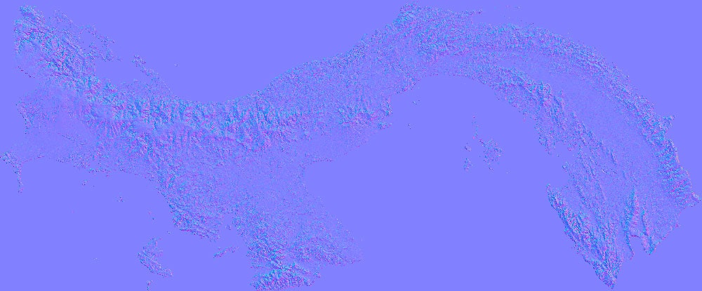 Panama normal map