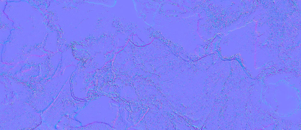 AuthaGraph normal map