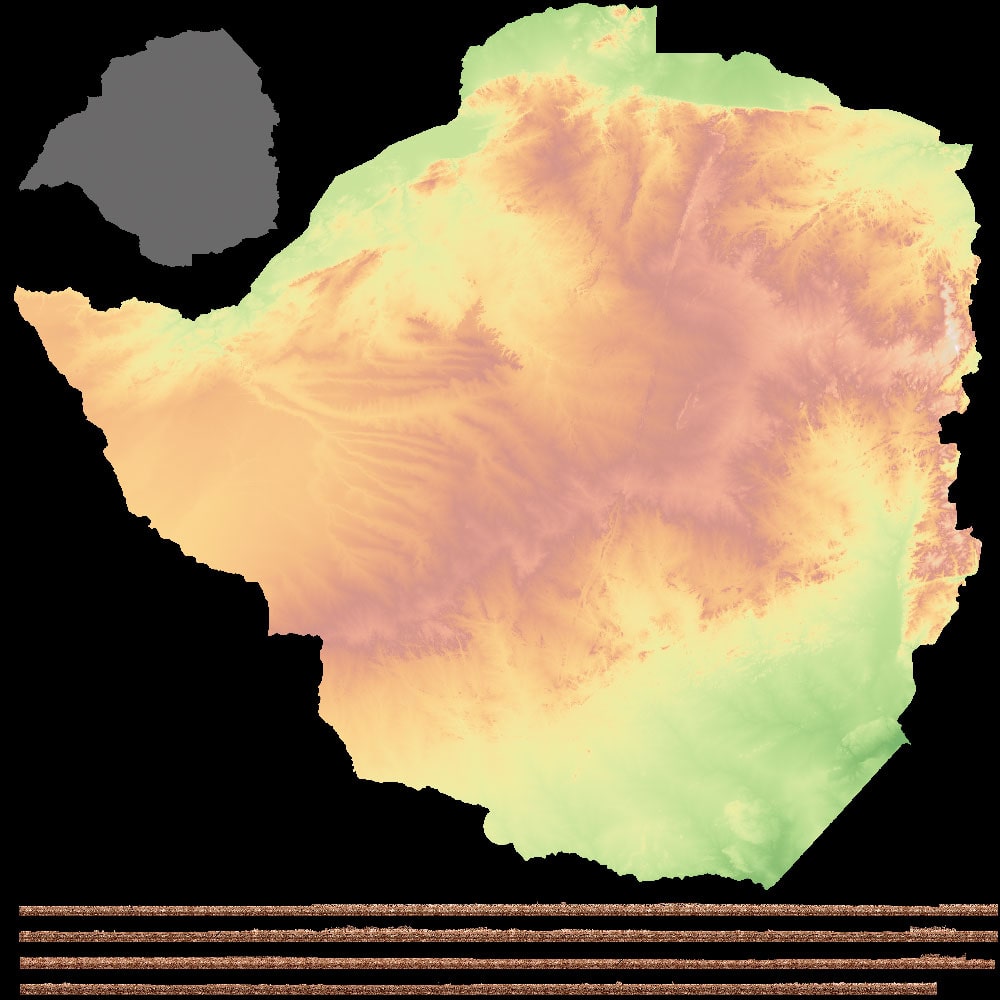 Zimbabwe Fake Color