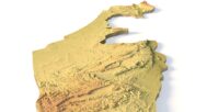 Wooden CNC Carving – Israel Map