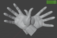 Prepayment for 3D model Hands