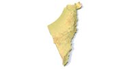 Gaza Strip included in Israel 3D map